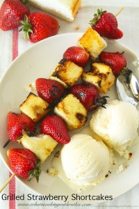 Grilled Strawberry Shortcakes